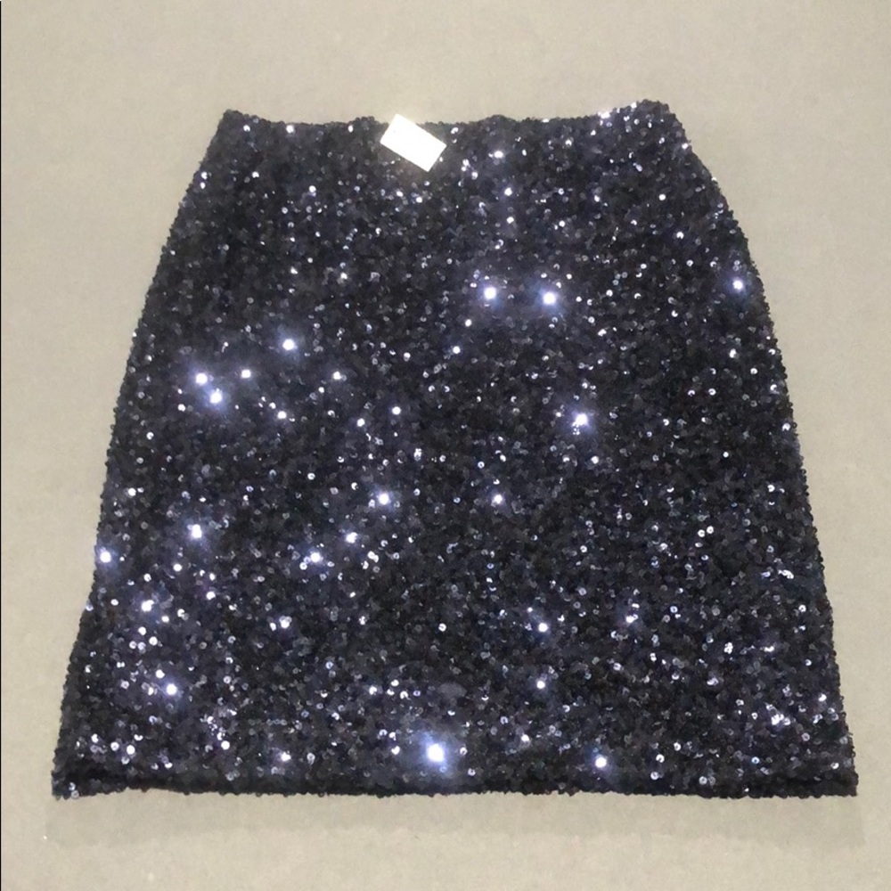 Gap sequin pencil skirt